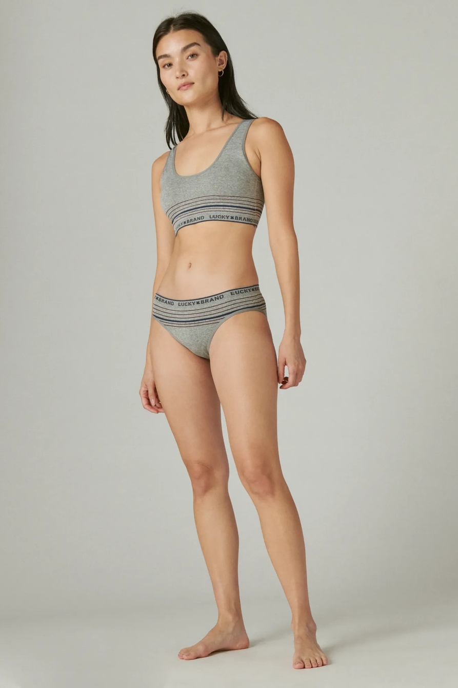 5 PACK SEAMLESS LOGO PANTIES SET, image 2