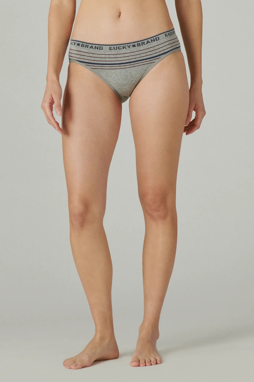 5 PACK SEAMLESS LOGO PANTIES SET, image 3