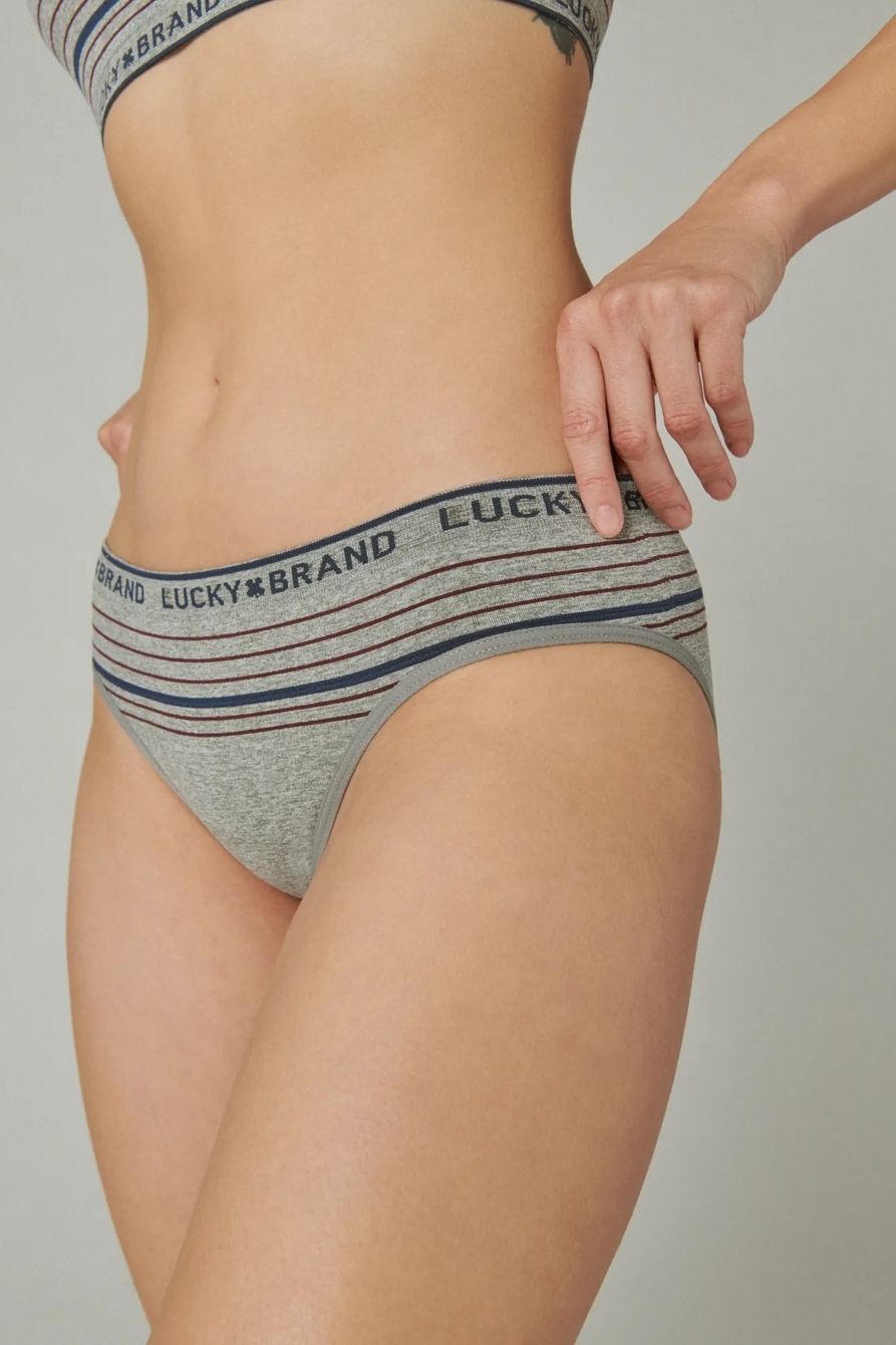 5 PACK SEAMLESS LOGO PANTIES SET, image 4