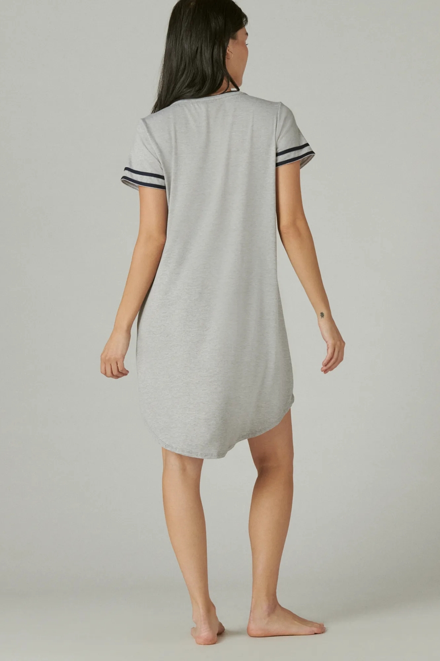 LUCKY LOGO SLEEP SHIRT, image 2