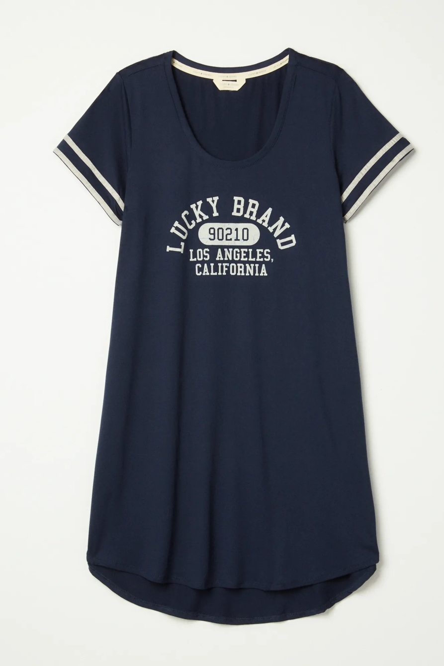 LUCKY LOGO SLEEP SHIRT, image 5