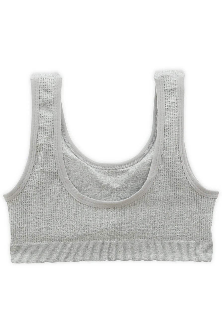 2 PACK NYLON RIB BRA, image 6