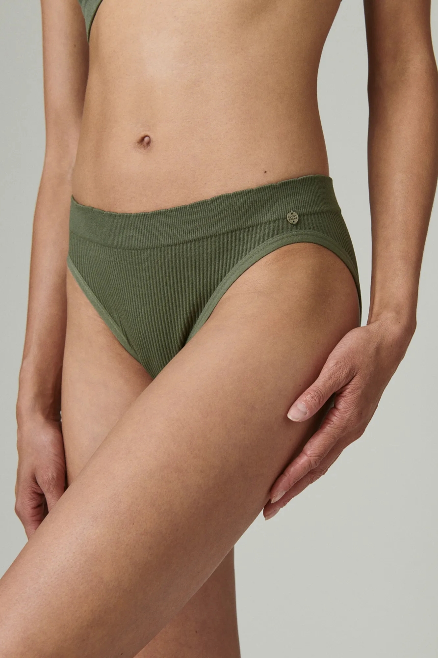 3 PACK RIBBED SEAMLESS PANTIES, image 2