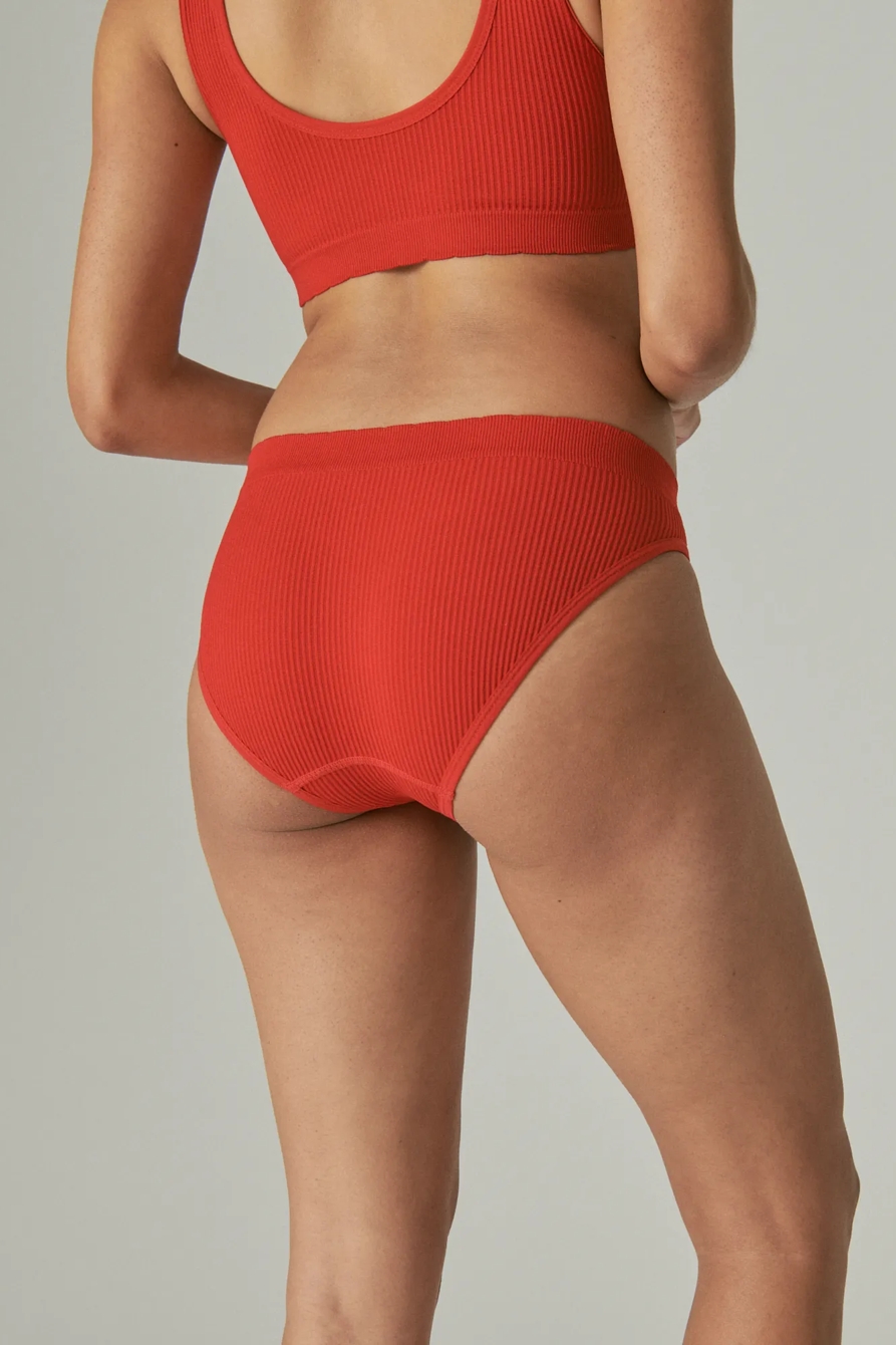 3 PACK RIBBED SEAMLESS PANTIES, image 4