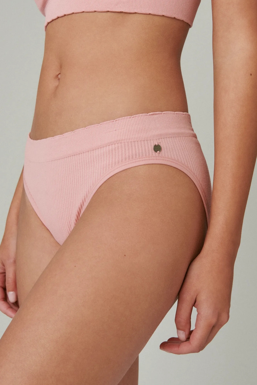 3 PACK RIBBED SEAMLESS PANTIES, image 3