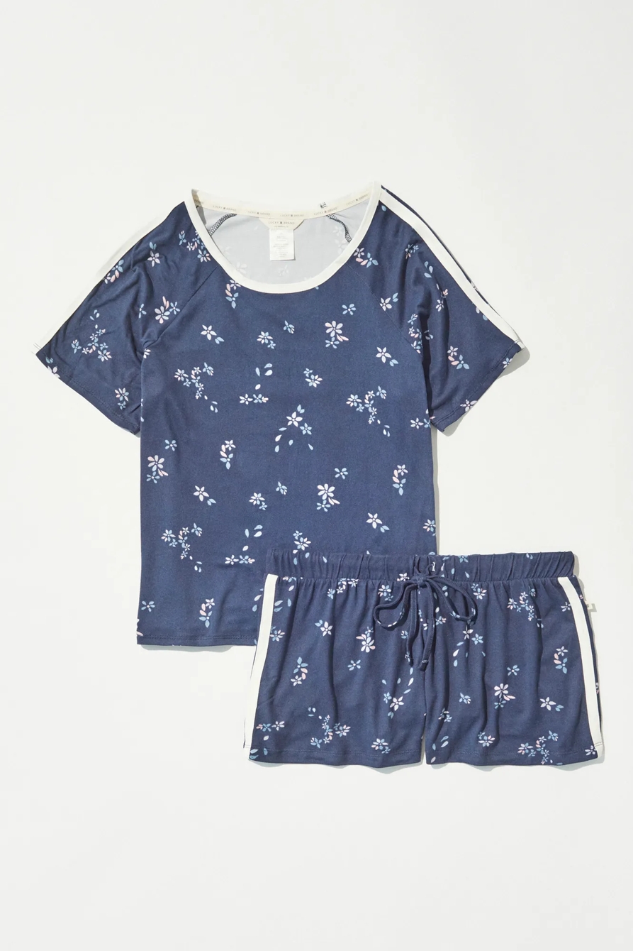 DITSY FLORAL SHORT SLEEP SET, image 1