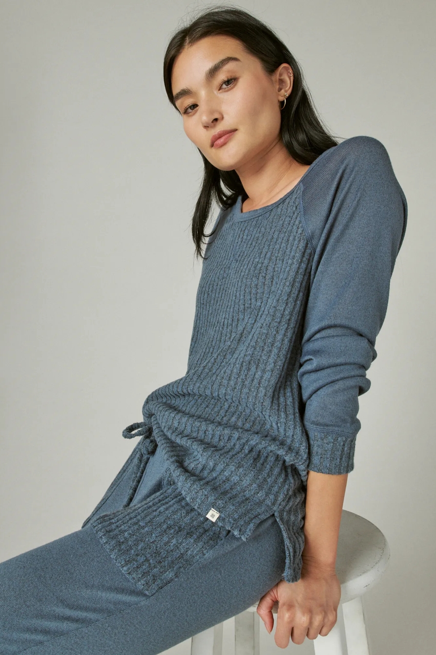 SIDE SLIT JOGGER SLEEPWEAR SET, image 4