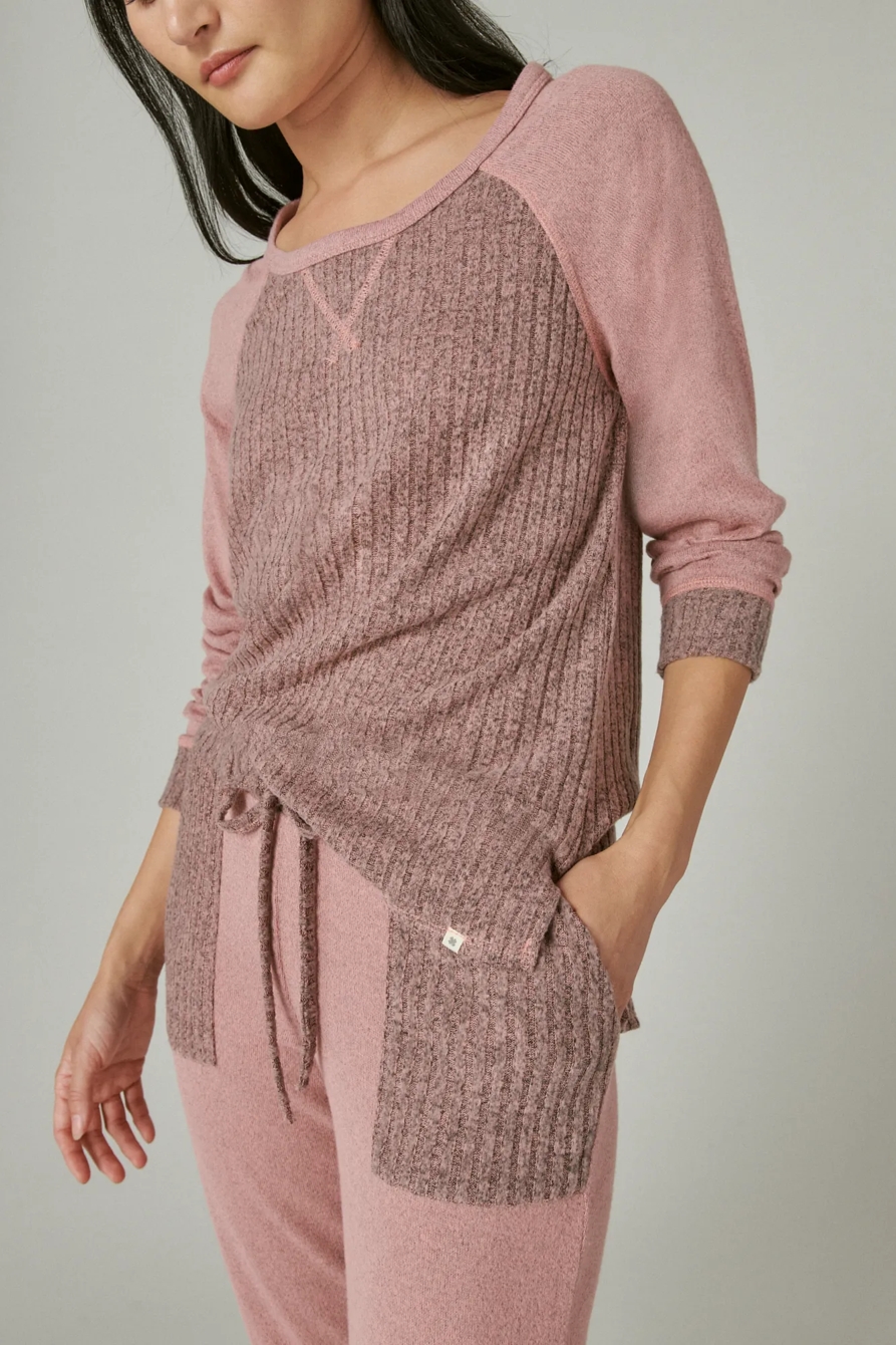 SIDE SLIT JOGGER SLEEPWEAR SET, image 3