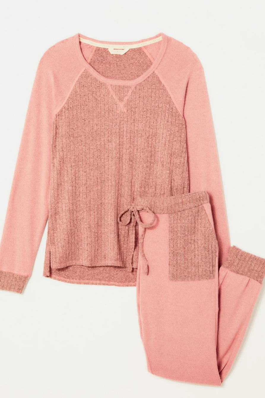 SIDE SLIT JOGGER SLEEPWEAR SET, image 5