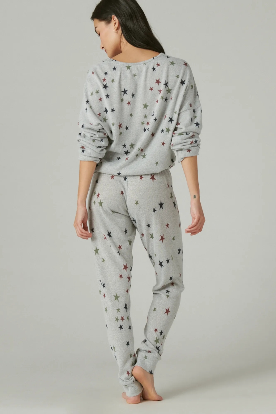 TIE WAIST SLEEPWEAR SET, image 2
