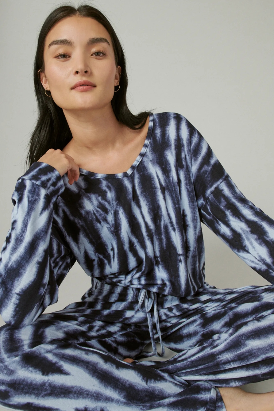TIE WAIST SLEEPWEAR SET, image 4