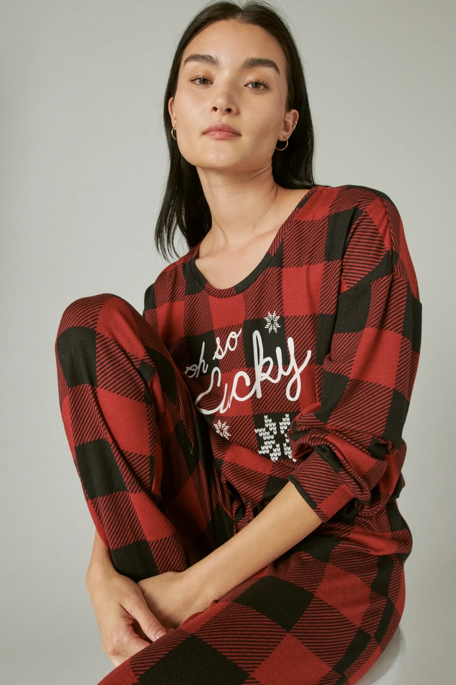 BUFFALO PLAID HOLIDAY SLEEP SET, image 4