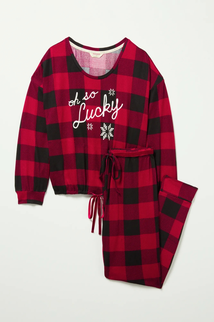 BUFFALO PLAID HOLIDAY SLEEP SET, image 5