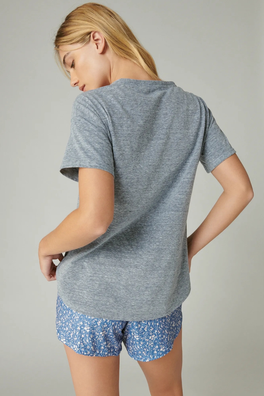 COZY TEE AND SHORT SET, image 3