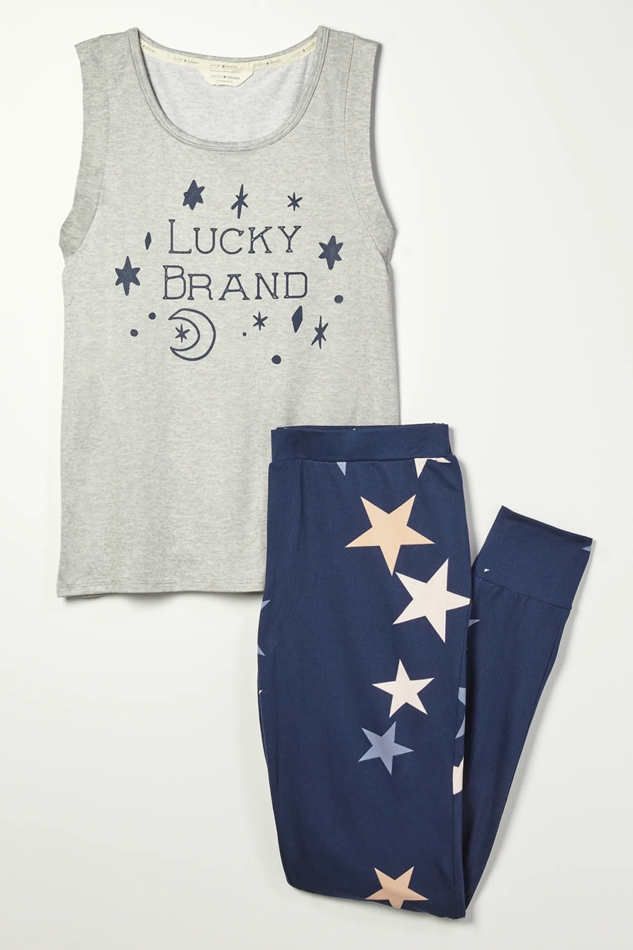 LUCKY TANK AND JOGGER SLEEP SET, image 2