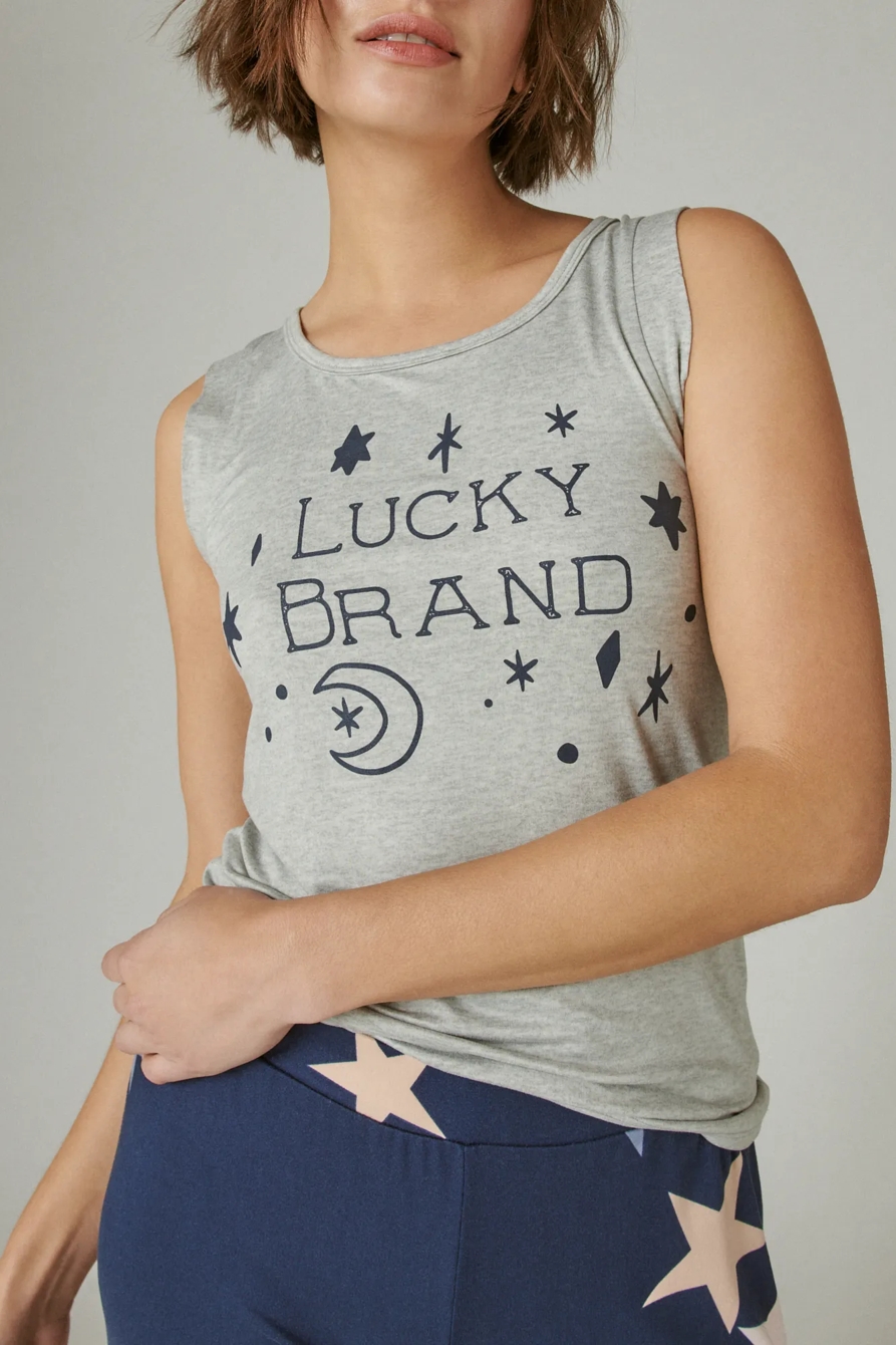 LUCKY TANK AND JOGGER SLEEP SET, image 4
