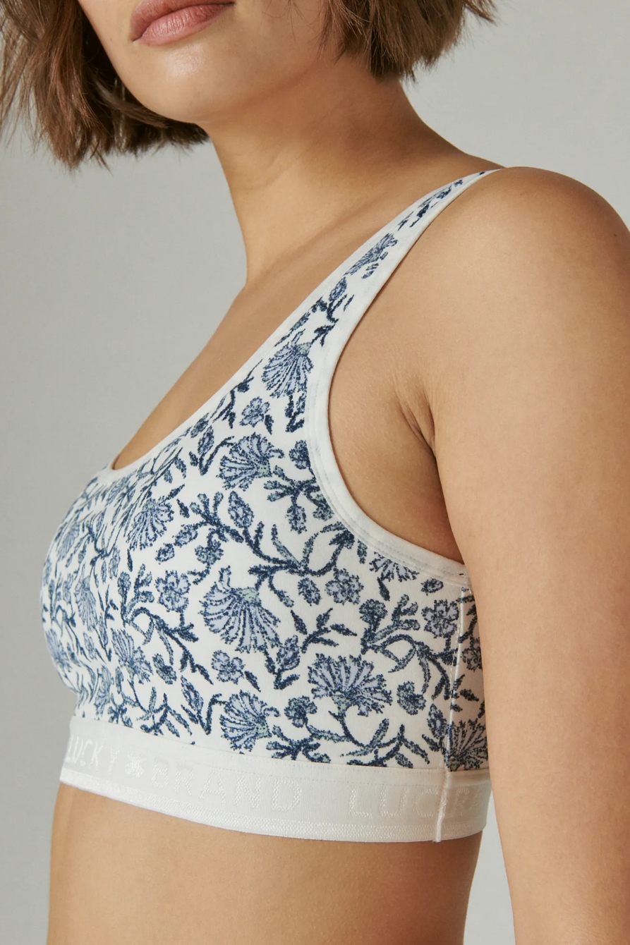 2 PACK FLORAL LOGO BRA, image 3