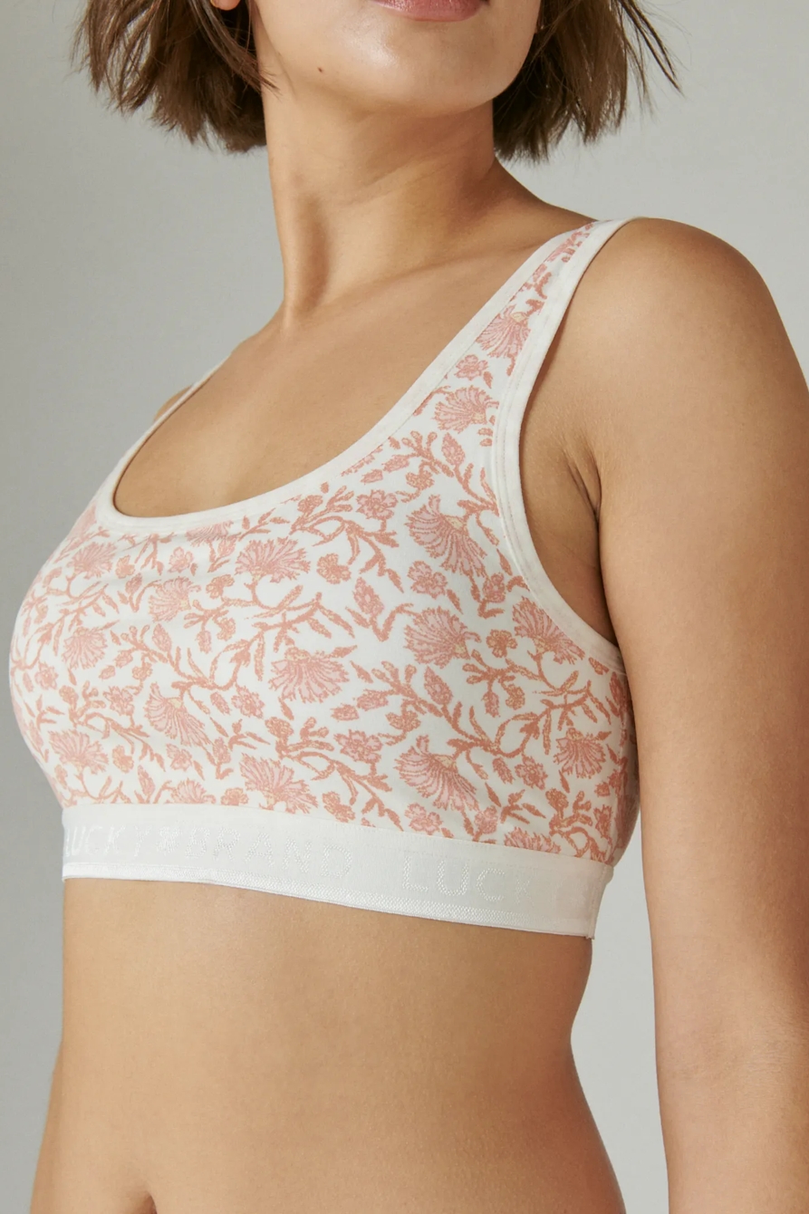 2 PACK FLORAL LOGO BRA, image 3