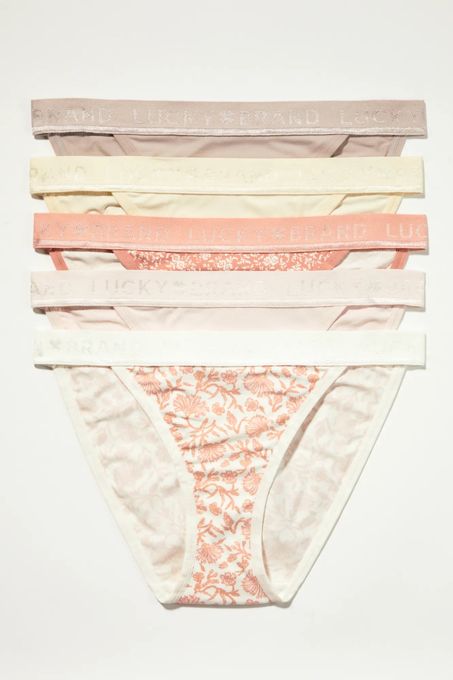 5 PACK FLORAL LOGO BIKINI, image 5