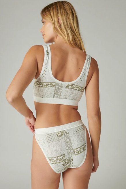 FLORAL PATCHWORK BIKINI, image 3