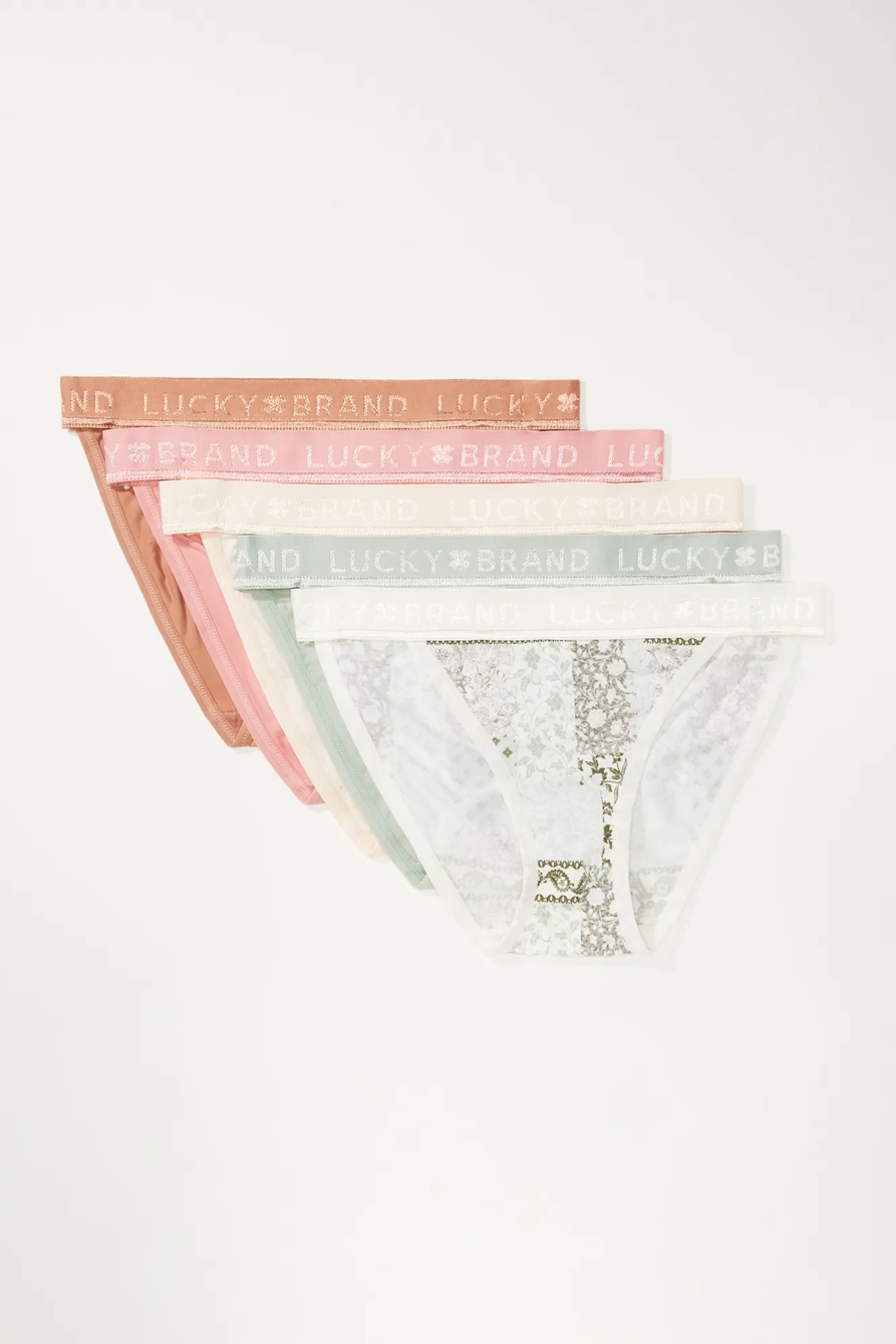 FLORAL PATCHWORK BIKINI, image 5