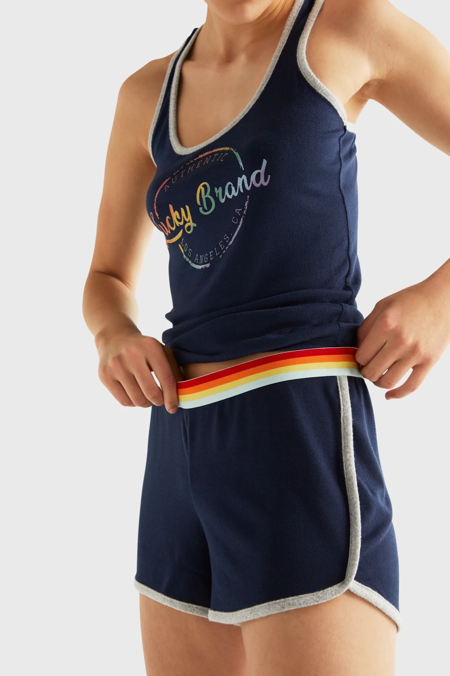 LUCKY PRIDE NAVY SLEEPWEAR SET, image 5