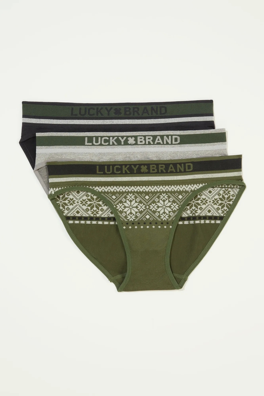 3 PACK FAIR ISLE PANTIES SET, image 5