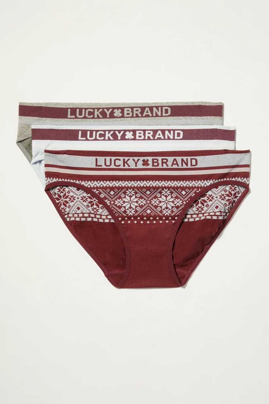3 PACK FAIR ISLE PANTIES SET, image 6