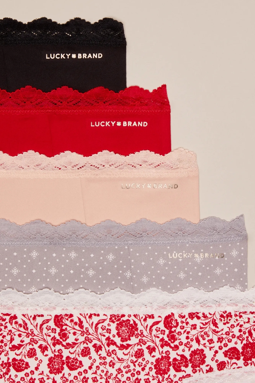 5 PACK LACE HIPSTER, image 2