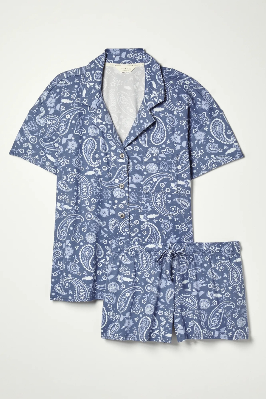 CLASSIC BUTTON UP SLEEP SET, image 5