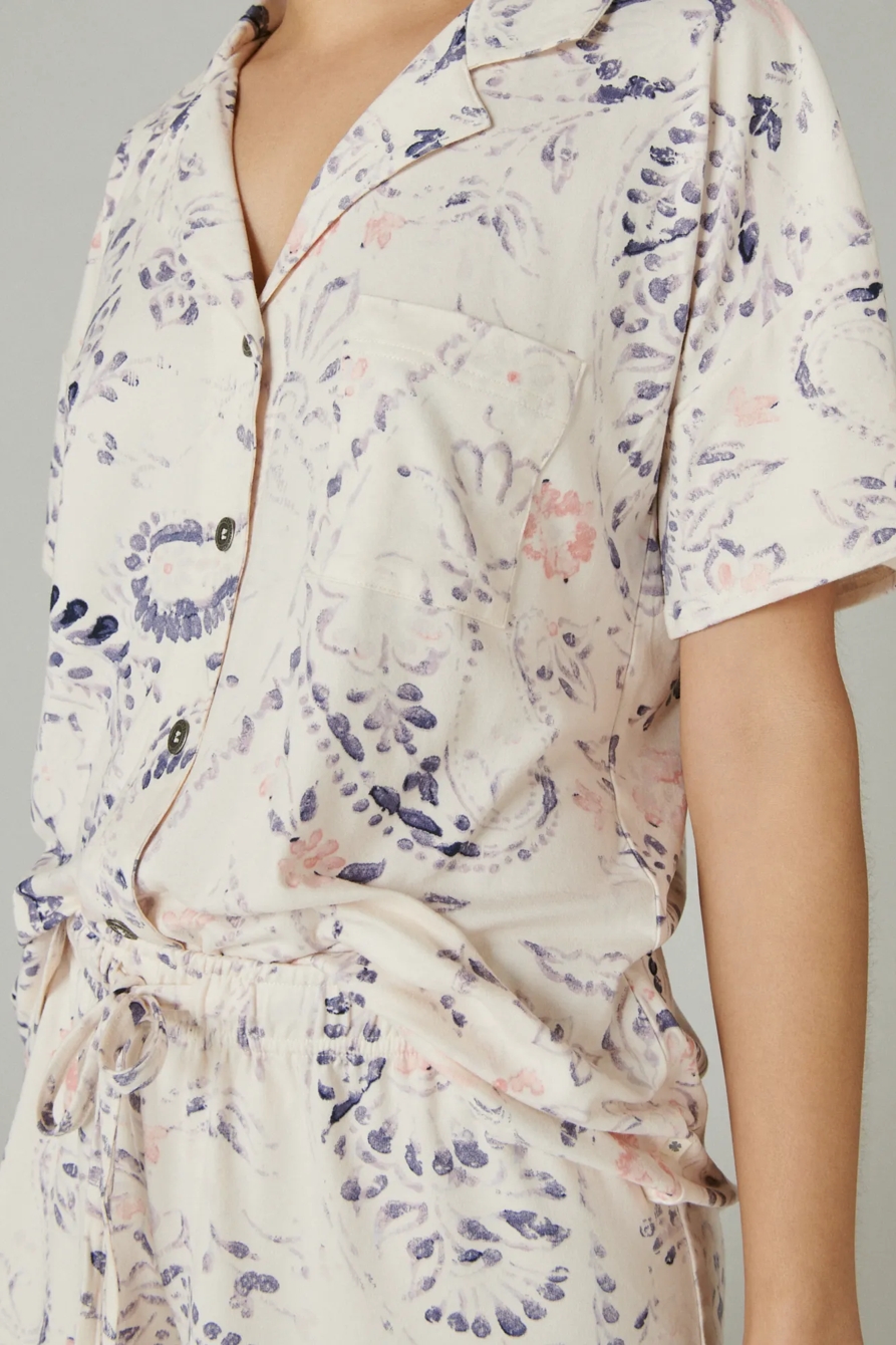 CLASSIC BUTTON UP SLEEP SET, image 3
