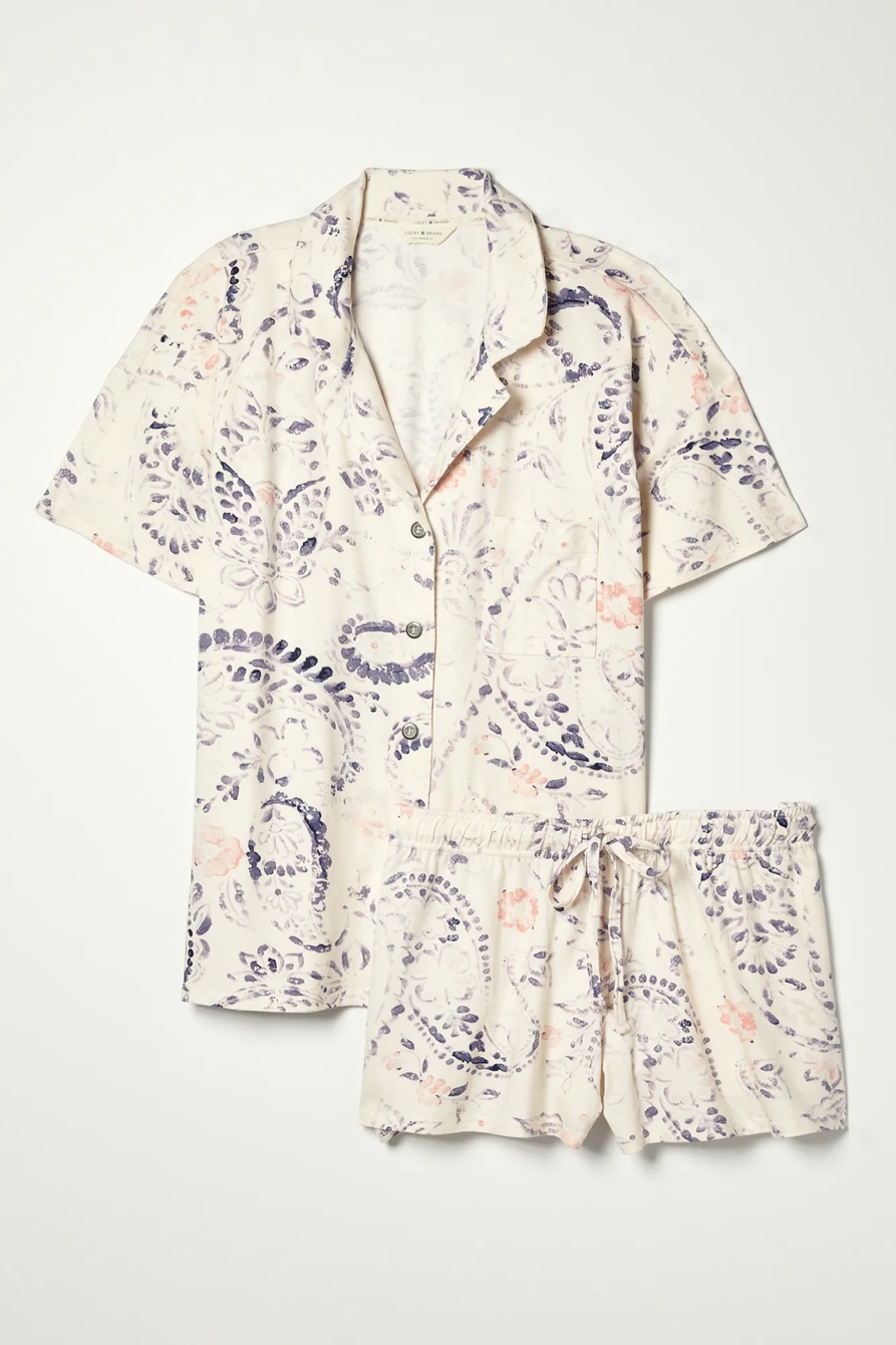 CLASSIC BUTTON UP SLEEP SET, image 5