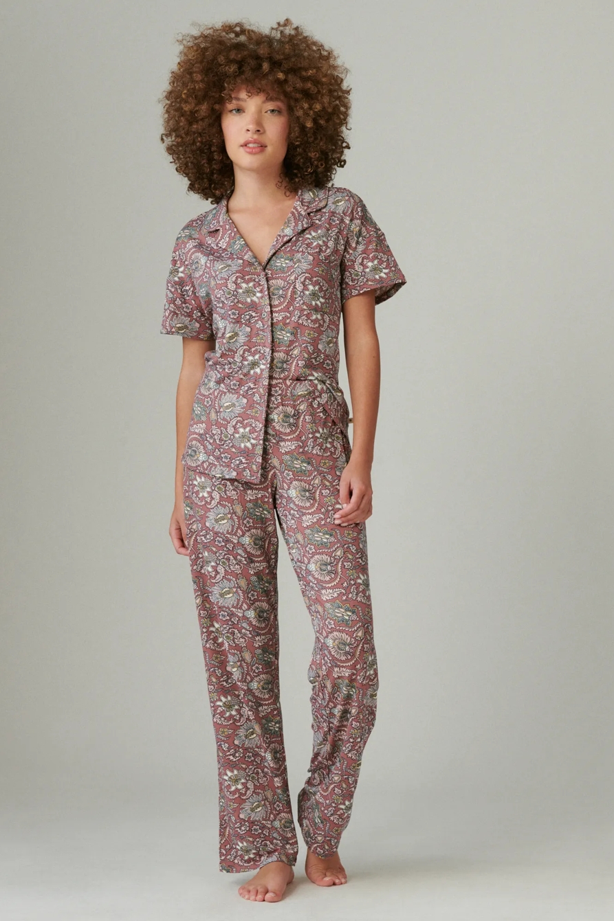 CLASSIC BUTTON UP SLEEP SET, image 2