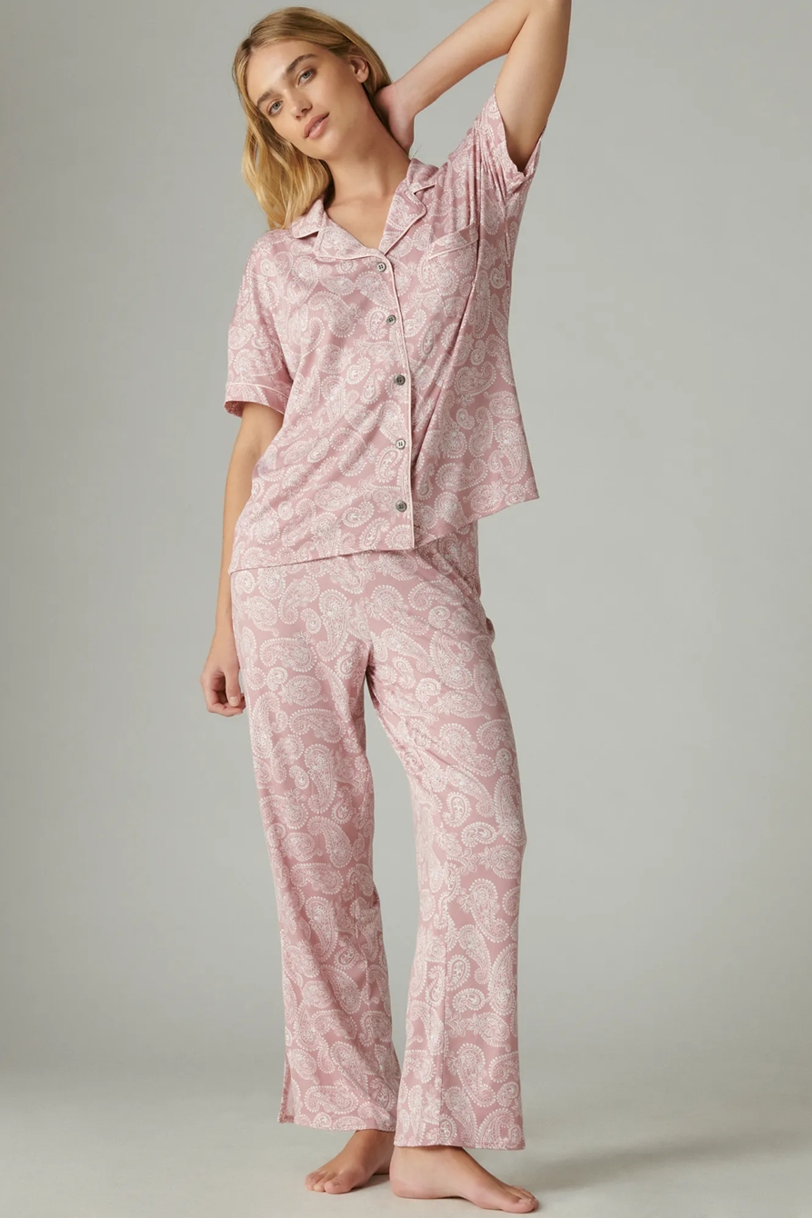 CLASSIC BUTTON UP SLEEP PANT, image 2