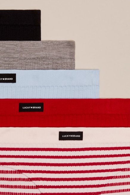 5 PACK NYLON LOGO BIKINI, image 2