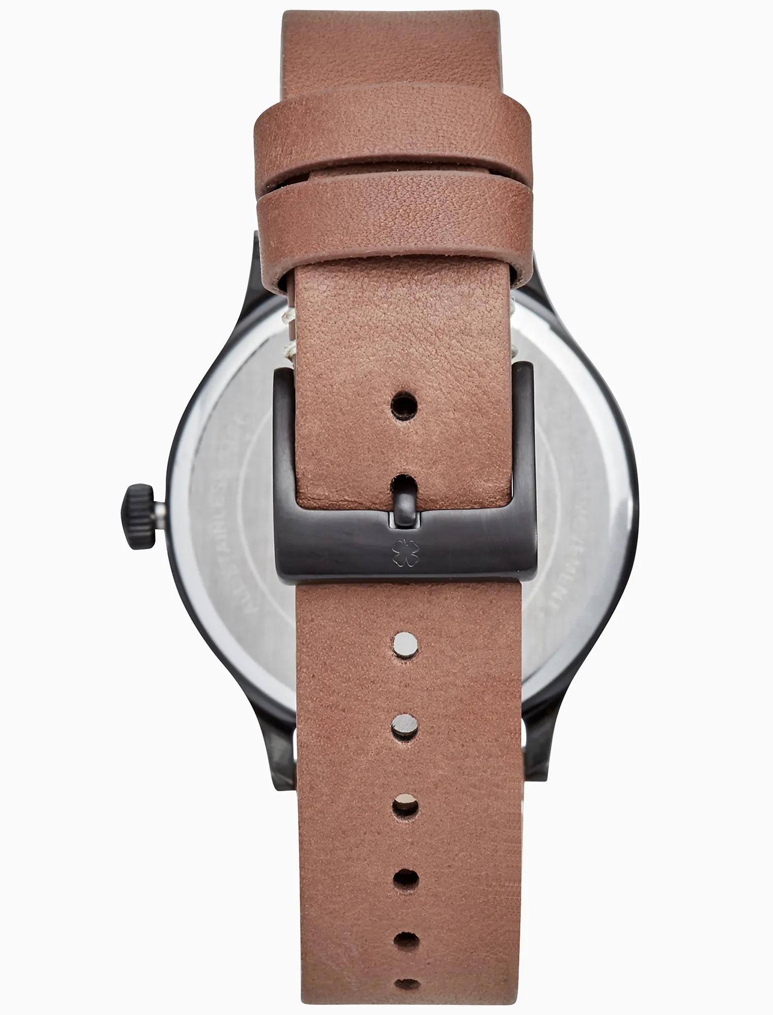 JEFFERSON BROWN LEATHER WATCH, 38MM, image 4