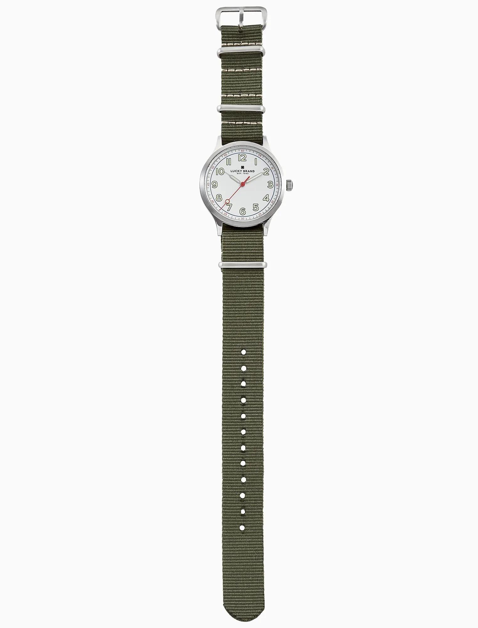 JEFFERSON NATO OLIVE WATCH, 38MM, image 2