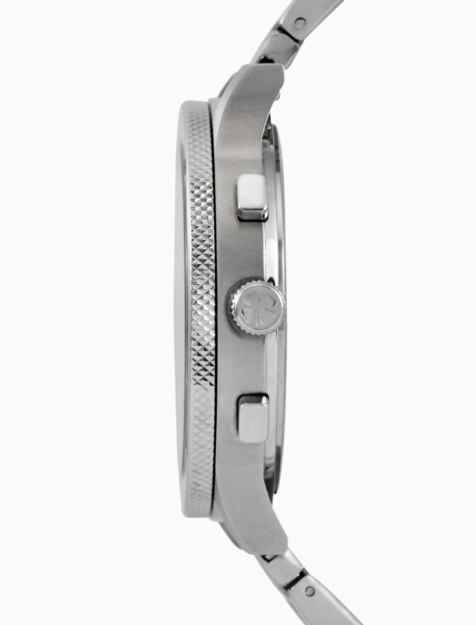 ROCKPOINT SILVER MULTI-FUNCTION WATCH, 42MM, image 4