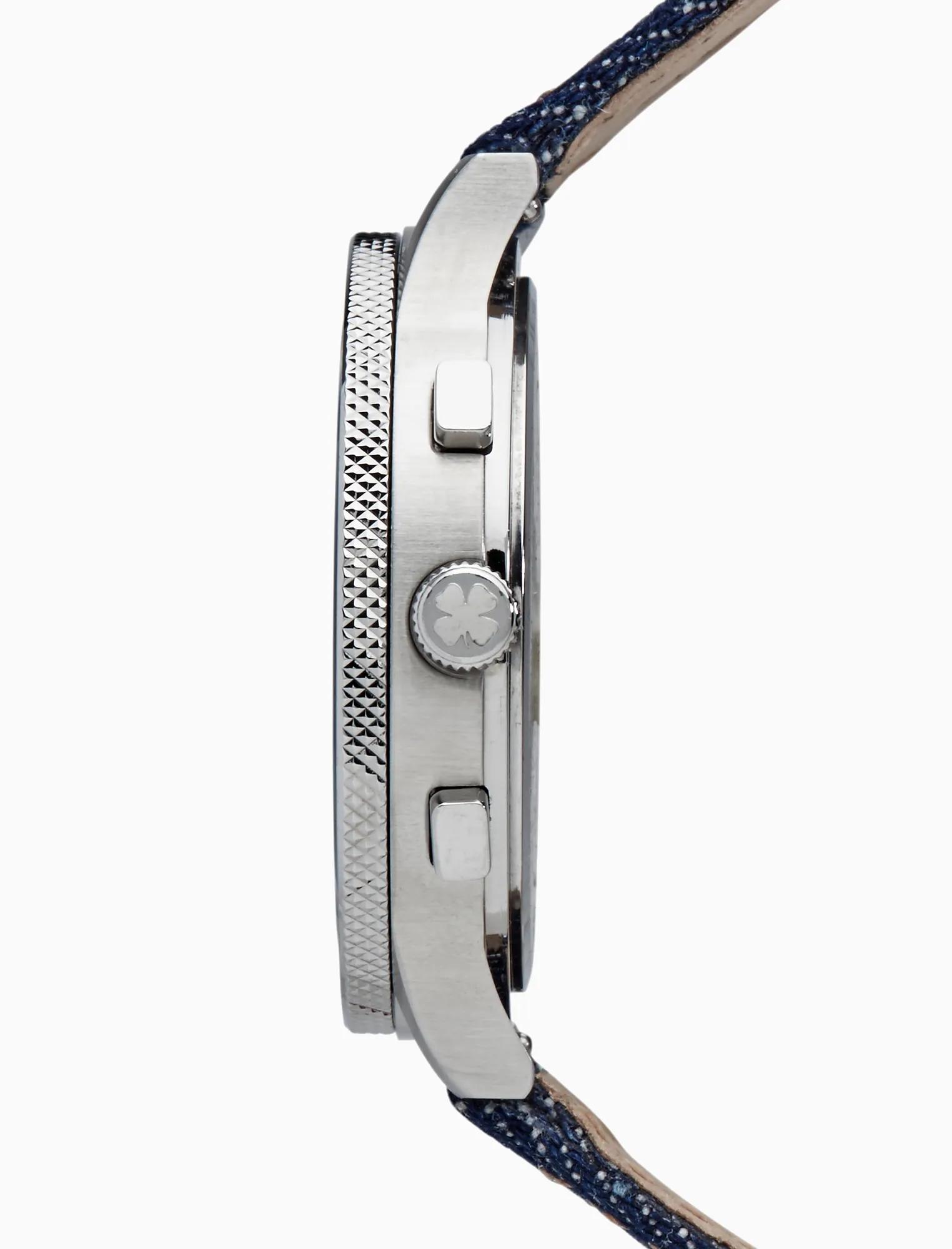 ROCKPOINT MULTI-FUNCTION DENIM WATCH, 42MM, image 5