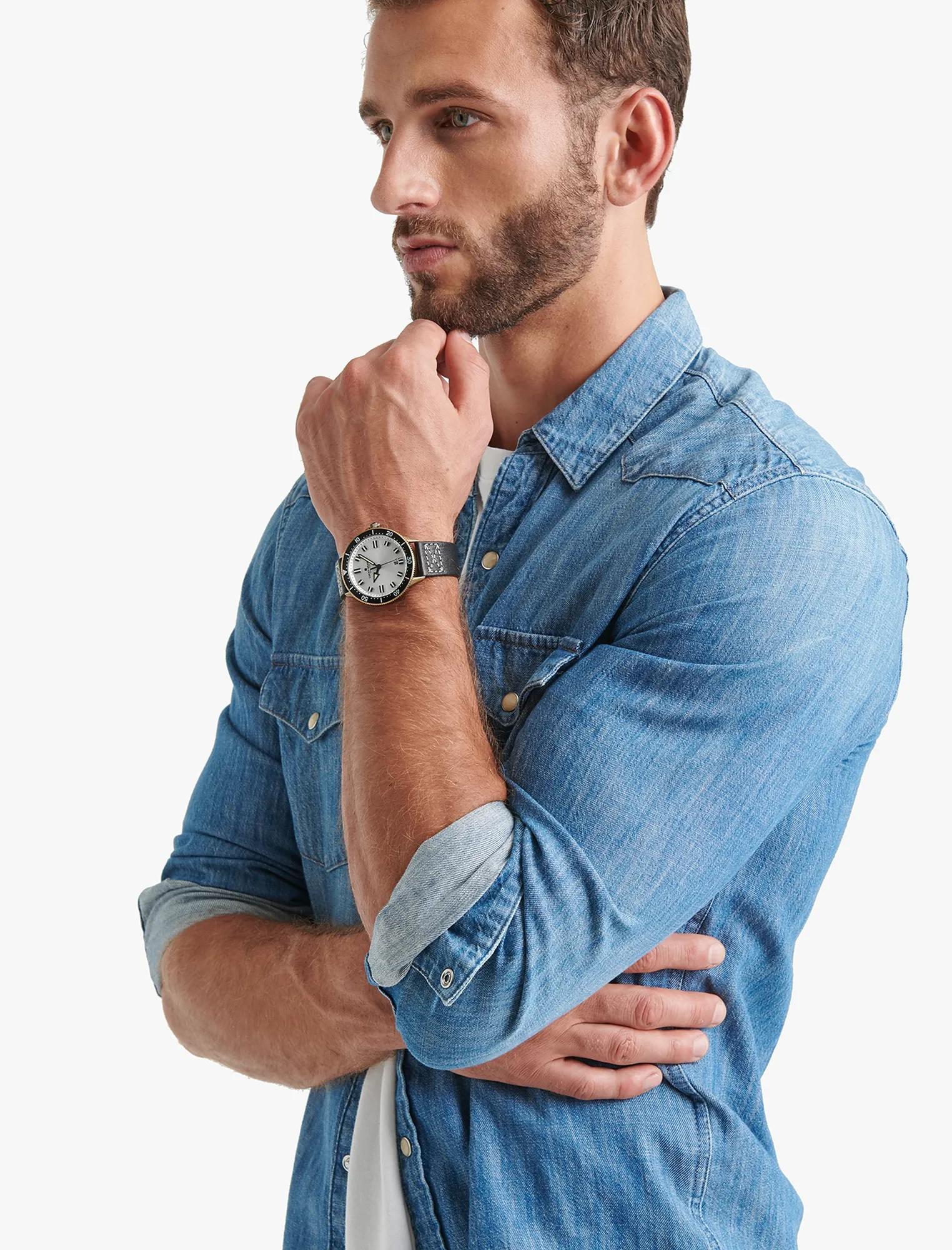DILLON BRONZE WATCH, 42MM, image 6
