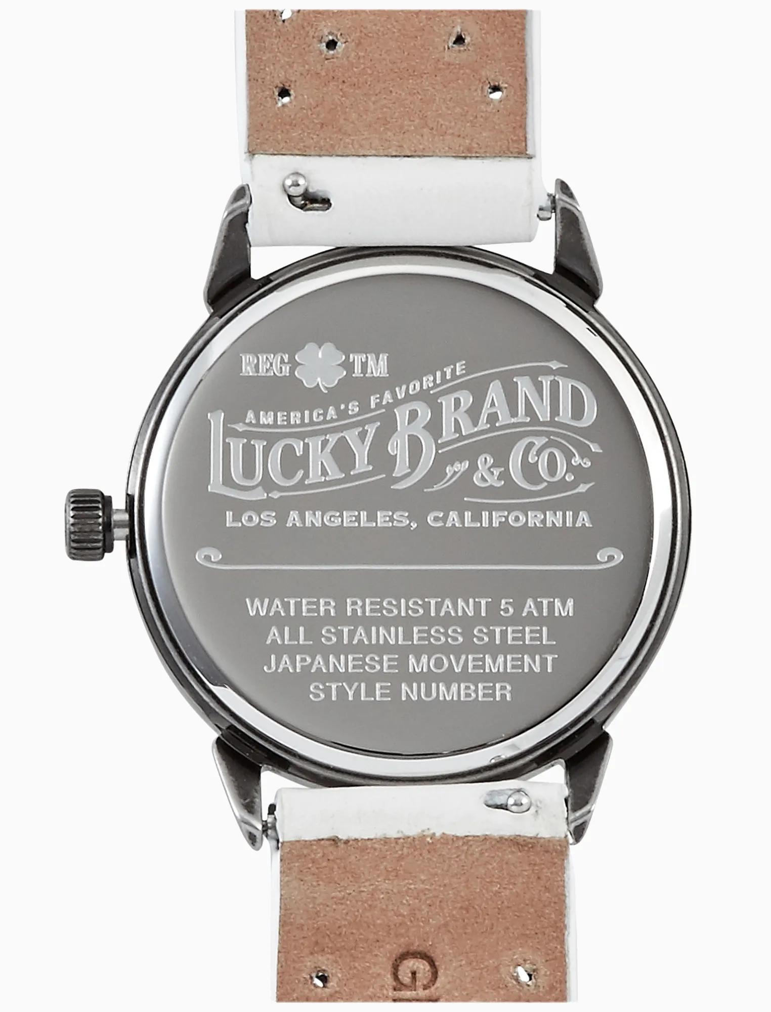 TORREY WHITE EMBROIDERED WATCH, 34MM, image 3