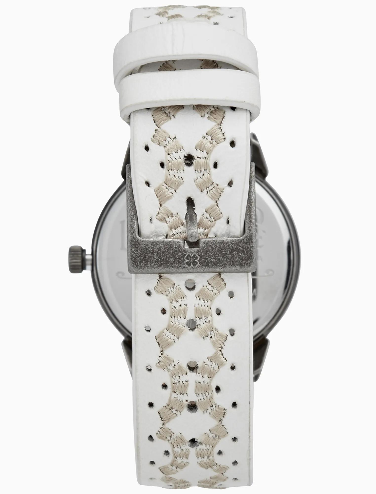 TORREY WHITE EMBROIDERED WATCH, 34MM, image 4