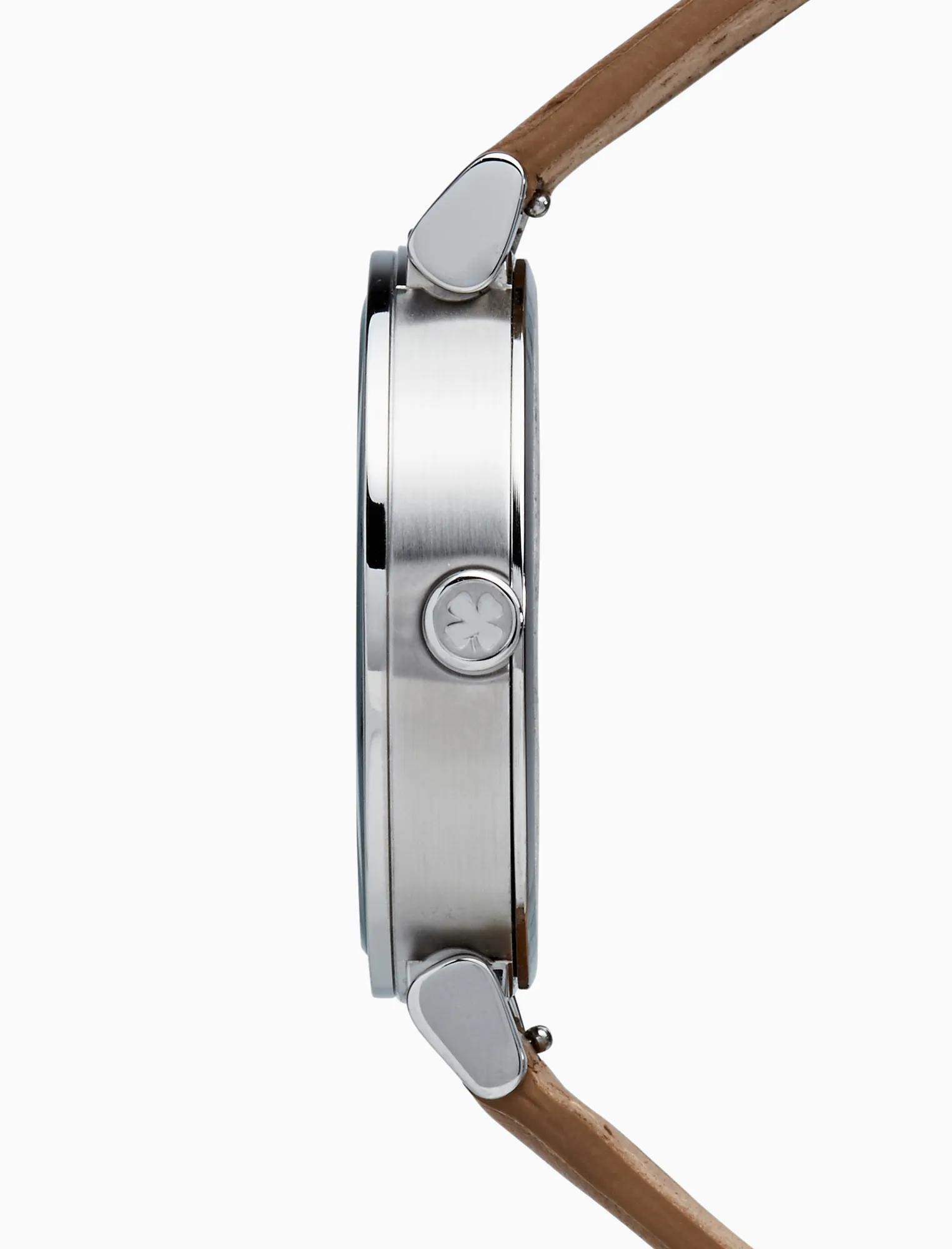 CARMEL BOYFRIEND TAN LEATHER WATCH, 38MM, image 5