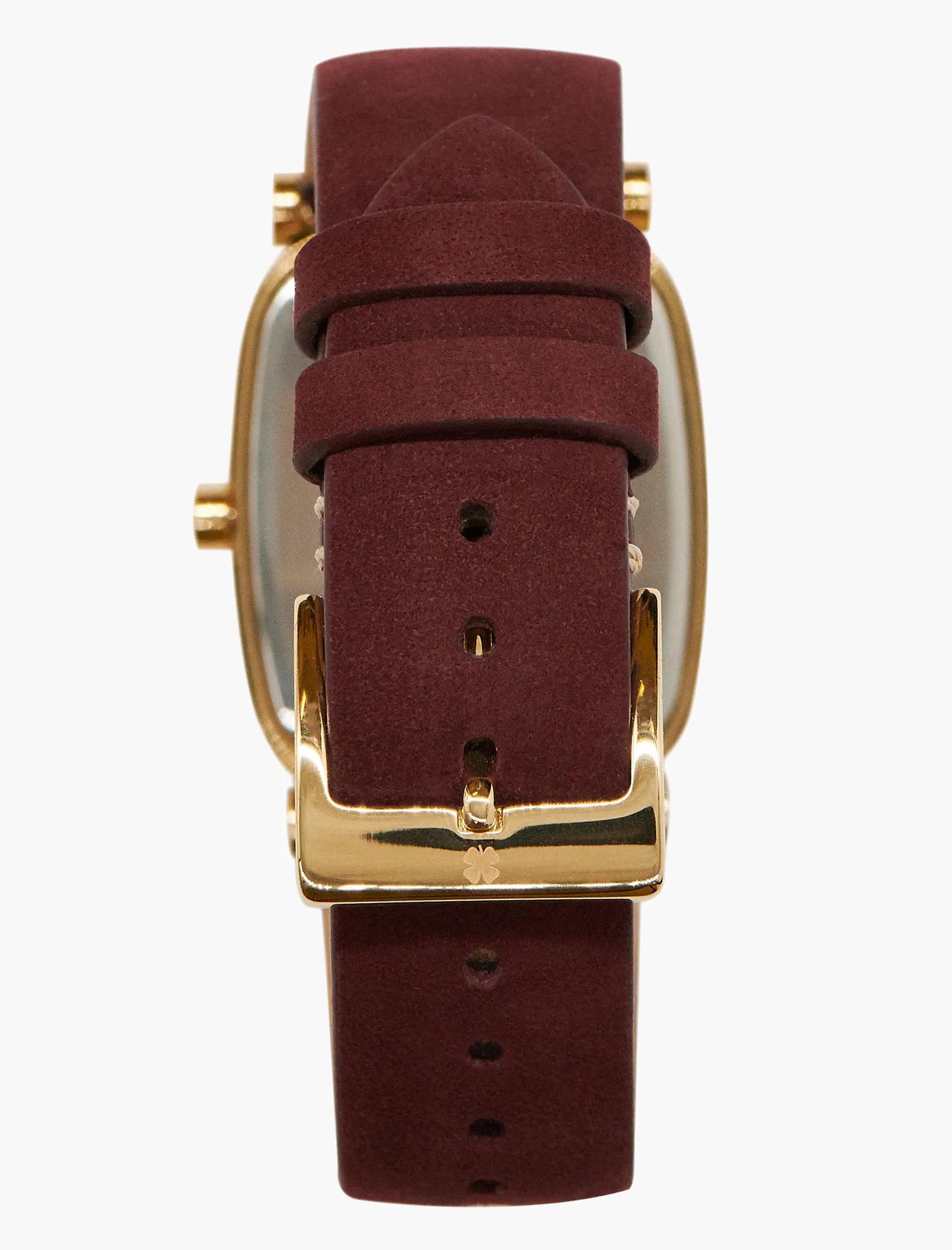 Laurel Berry Leather Watch, image 4