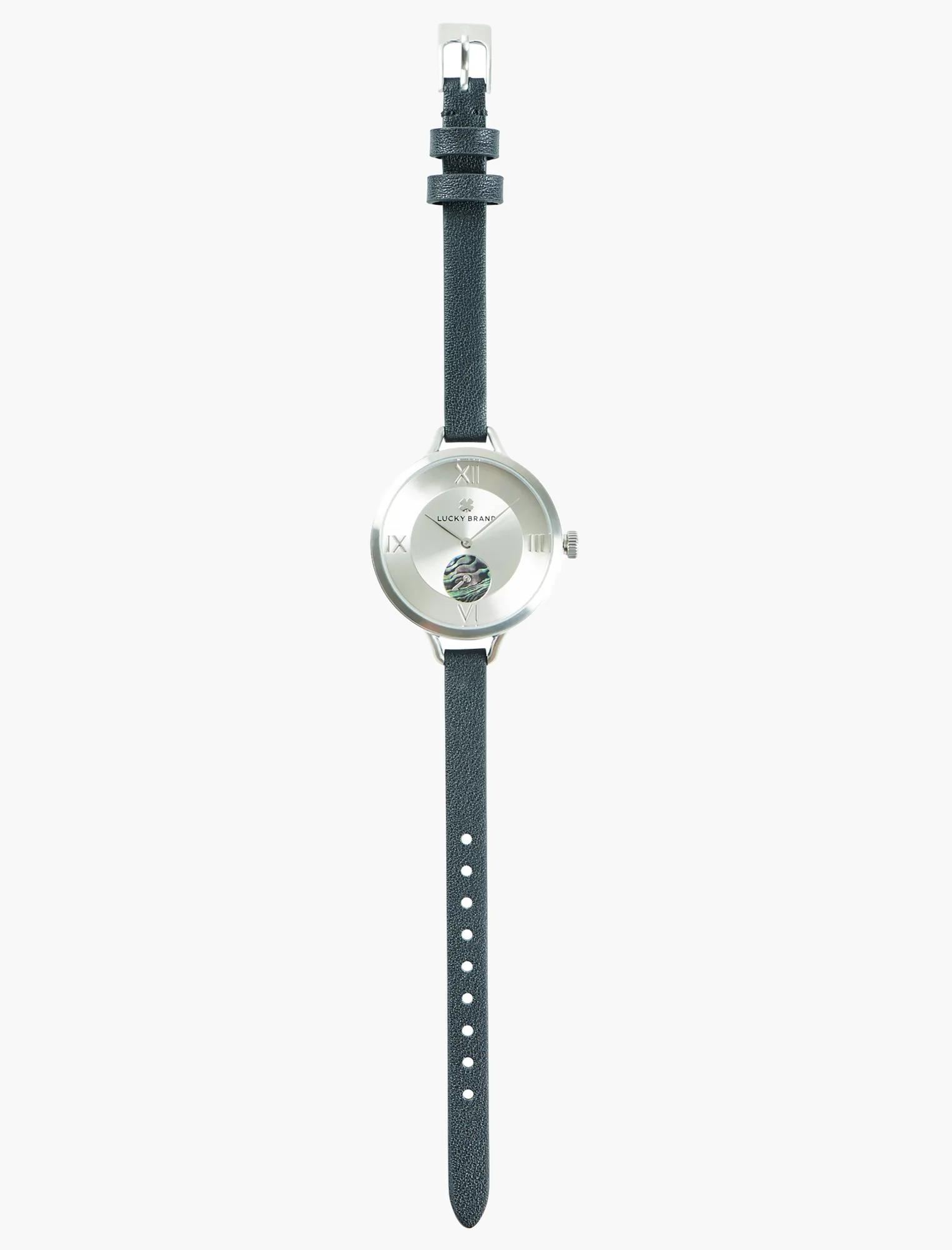Indio Subeye Black Leather Watch, image 5