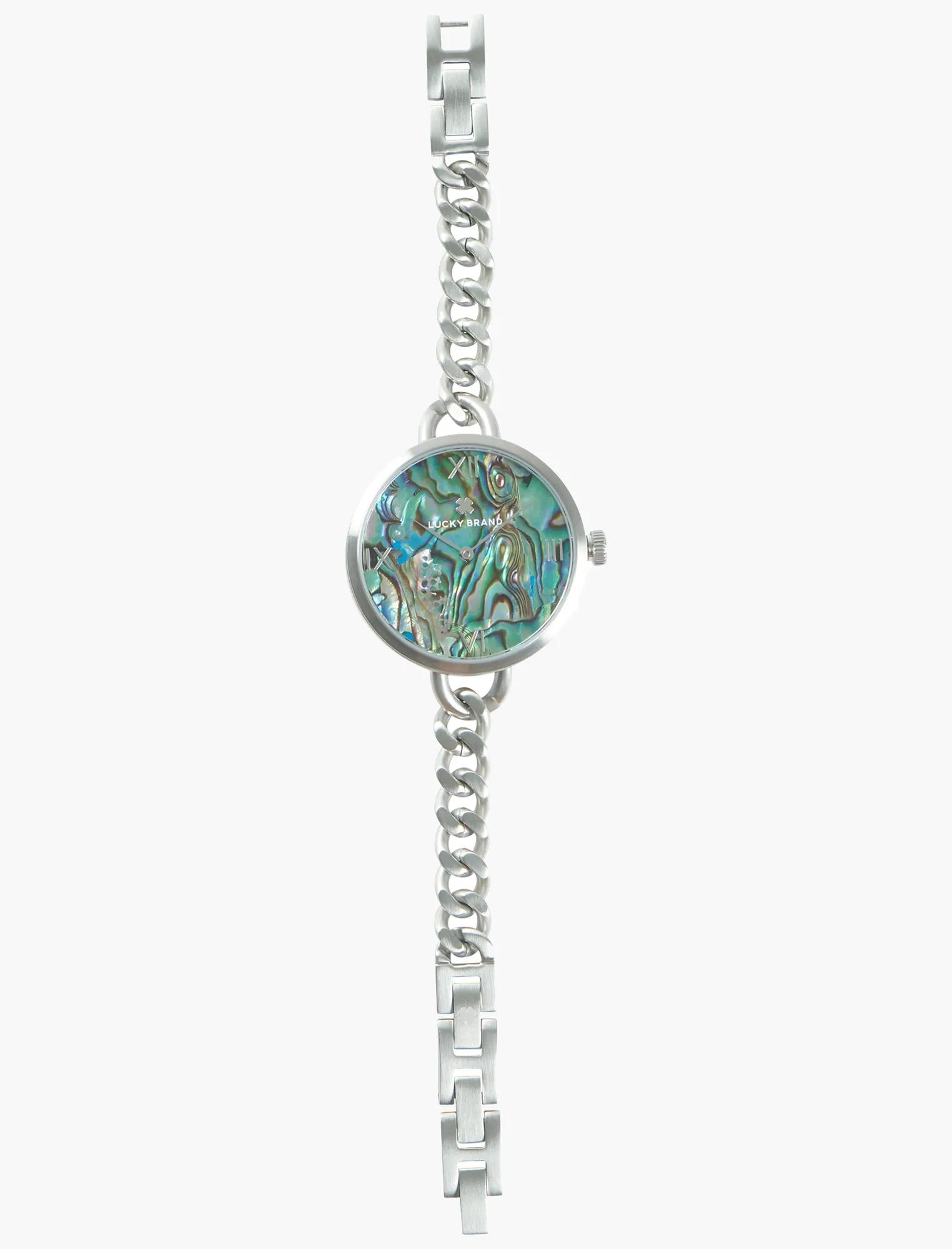 INDIO ABALONE CHAIN WATCH, 36mm, image 5