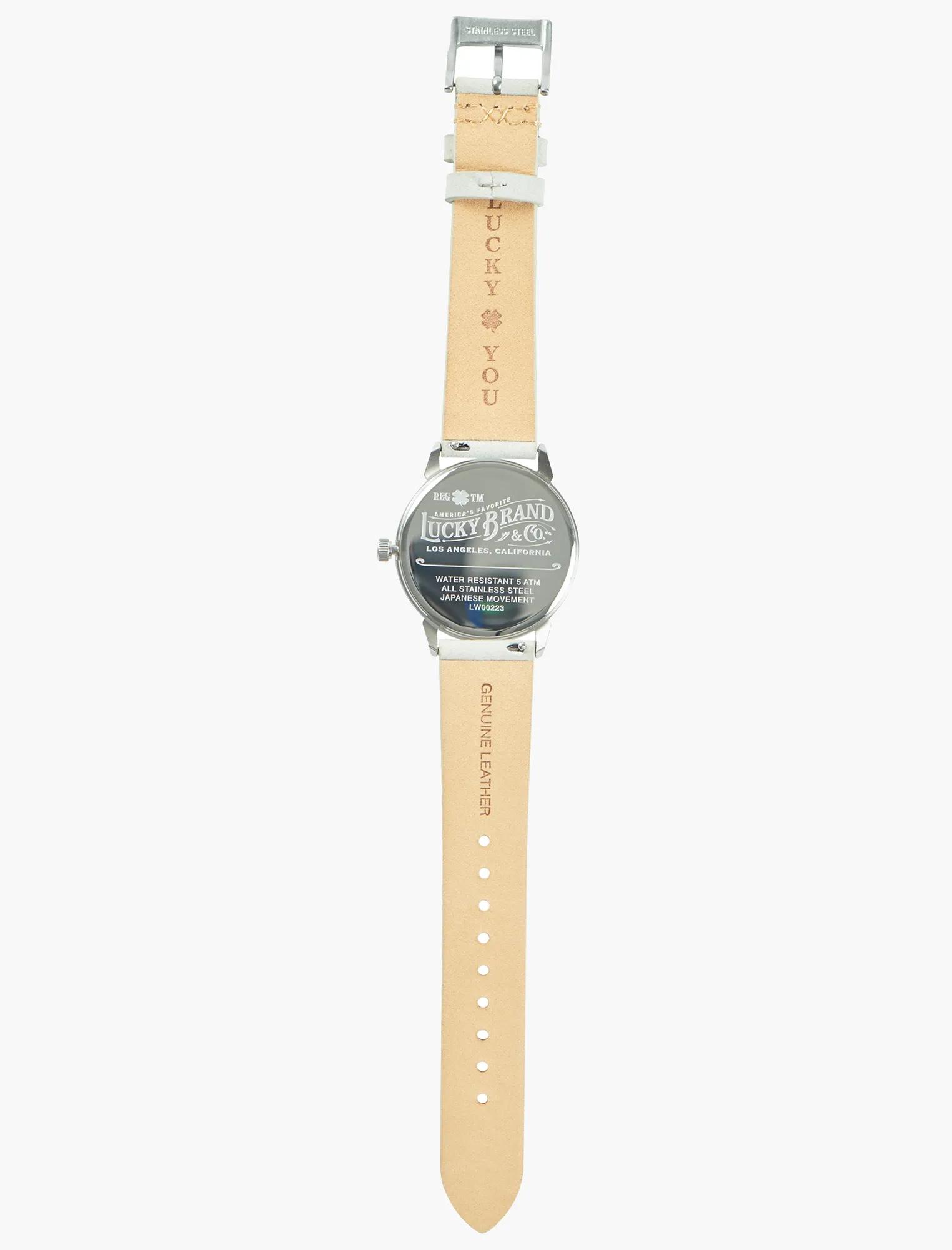 Torrey Light Blue Suede Watch, image 6