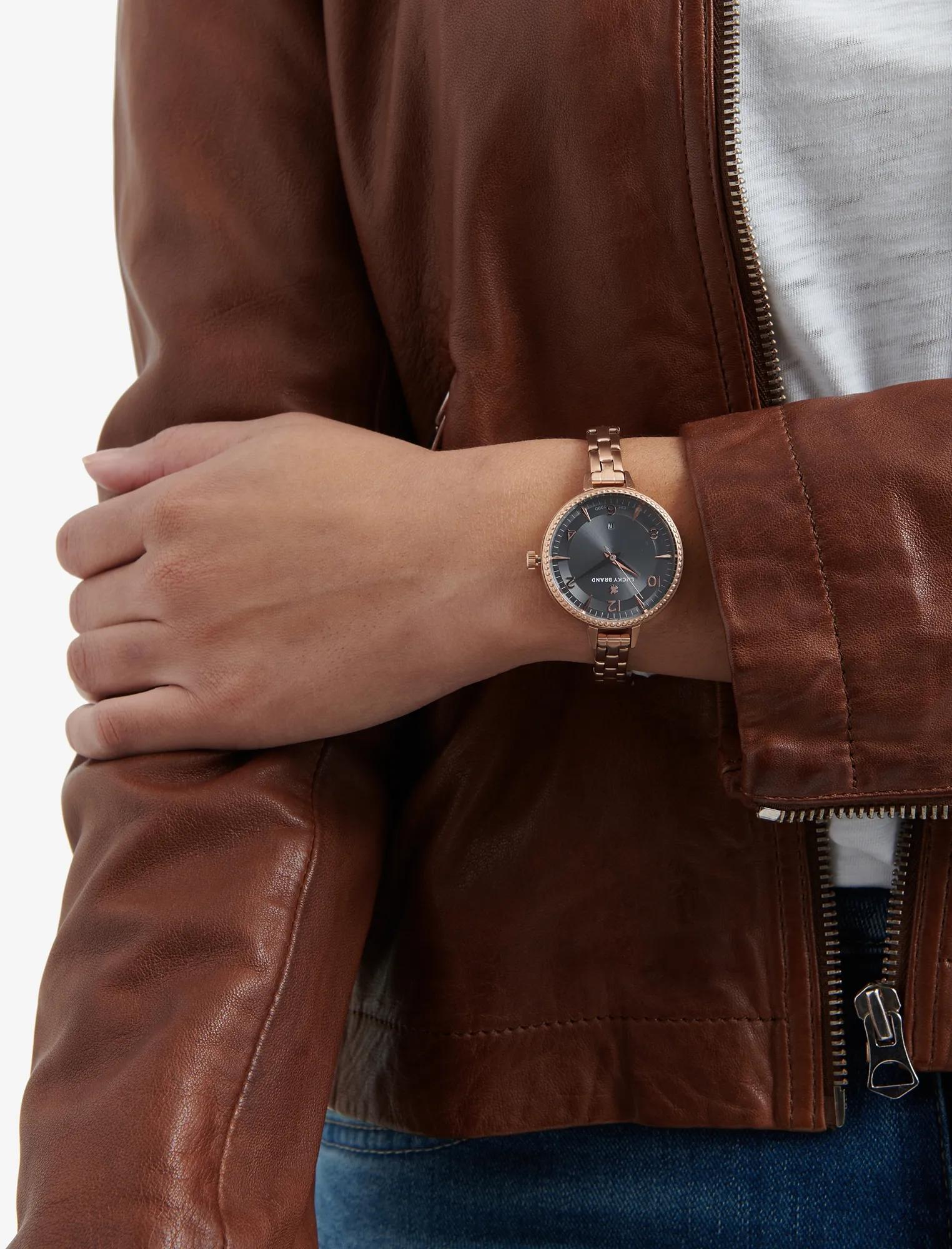 Torrey Skinny Rose Gold Watch, image 2