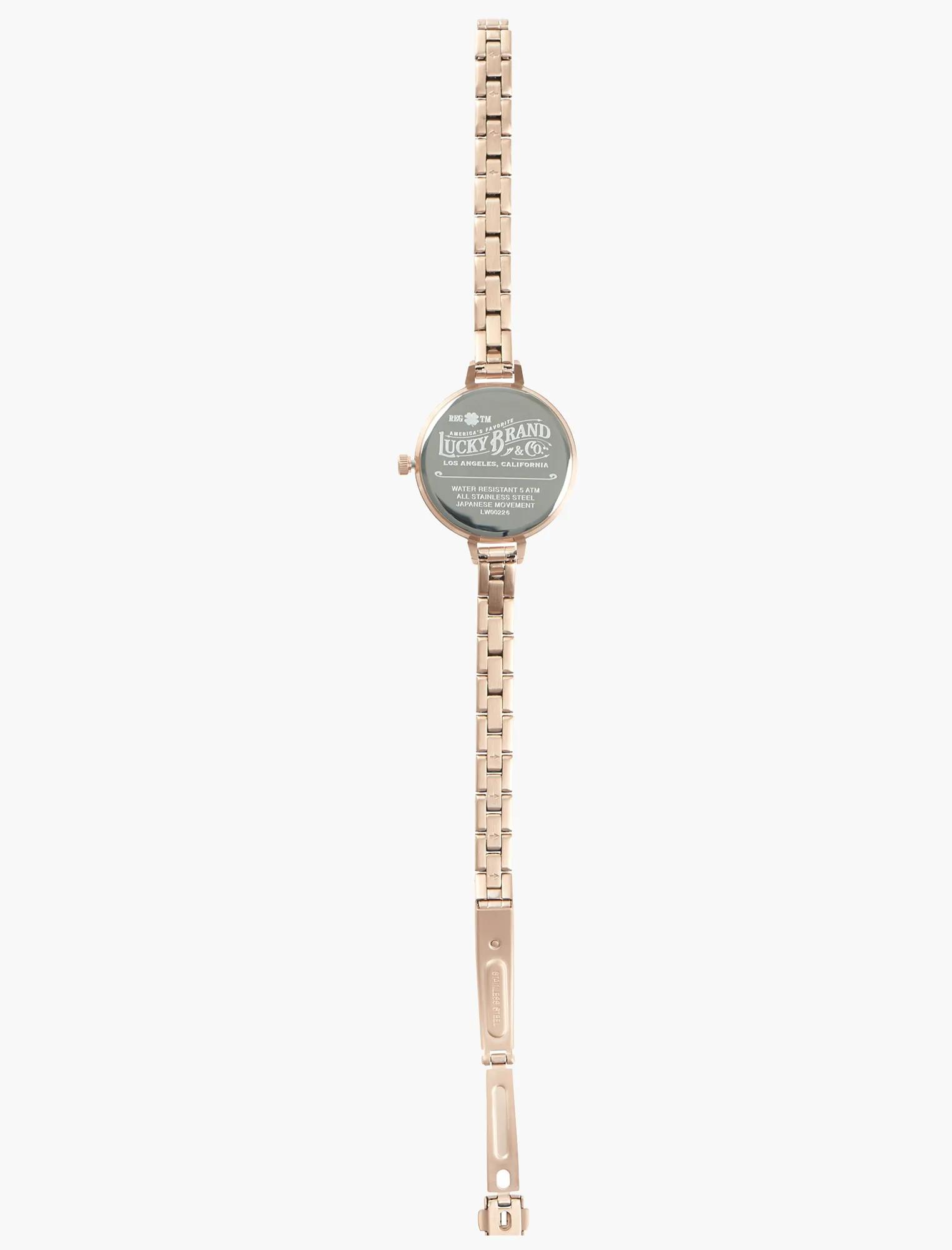 Torrey Skinny Rose Gold Watch, image 5