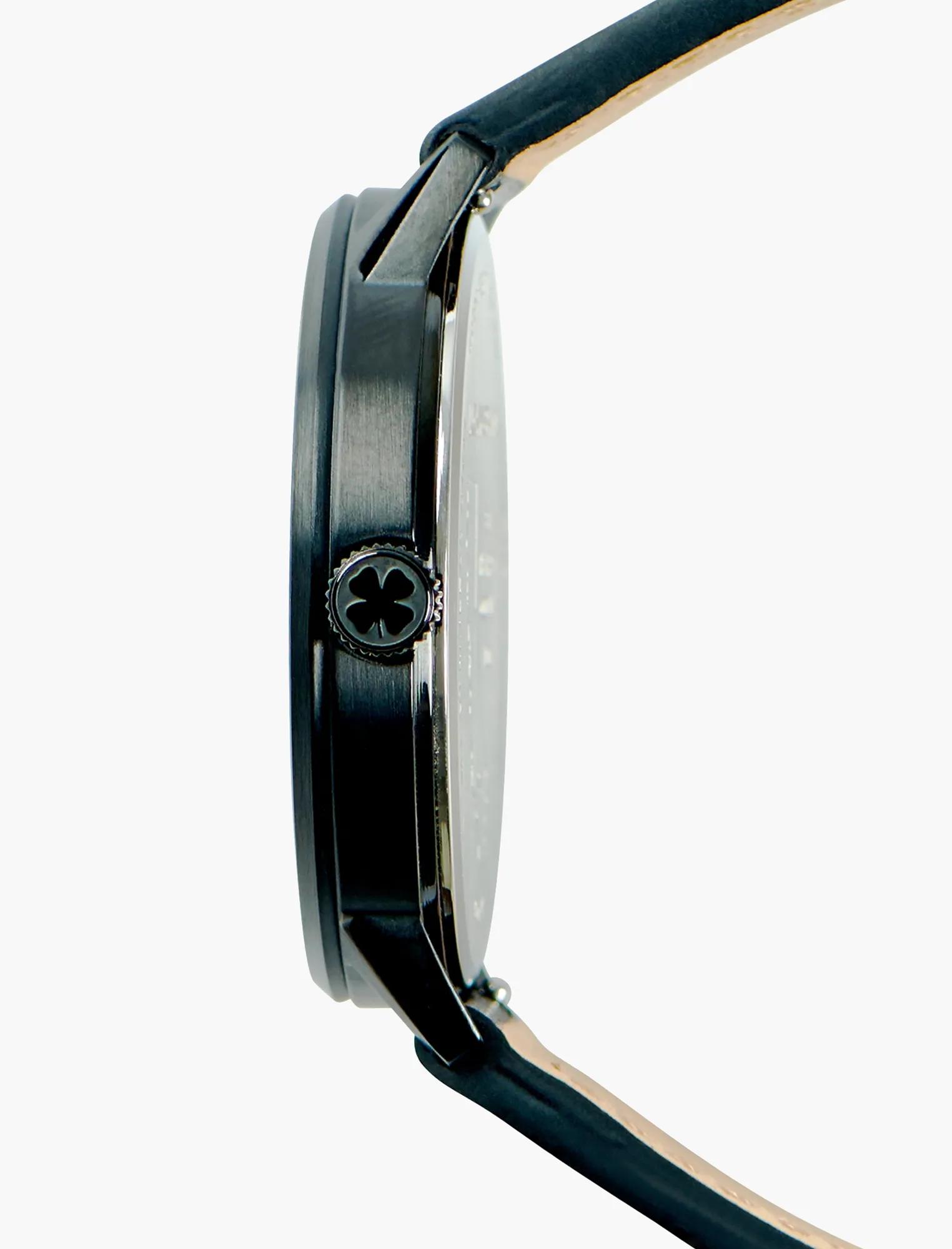 Fairfax Gray Leather Watch, image 4